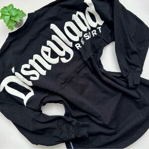 Walt Disney Parks Resort Disneyland Spirit Jersey Sweater Sweatshirt Black XS